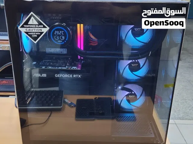 للبيع بي سي جيمنق جديد بالكرتون بارخص الاسعار Core i7 12gen/1TBSSD/16Ram/3050 6 GB RTX كالجديد