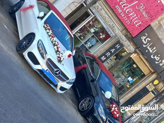 Convertible Mercedes Benz in Amman