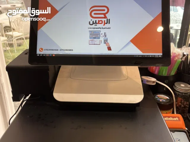 كاشير للبيع لكوفيهات ومطاعم مع برنامج وطابعه