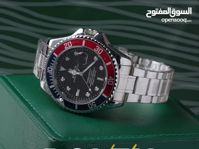 تشكيلة ساعات رولكس مع علبة الشركة وكيسها
