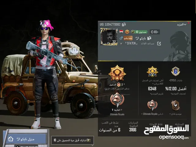 Pubg Accounts and Characters for Sale in Ajman
