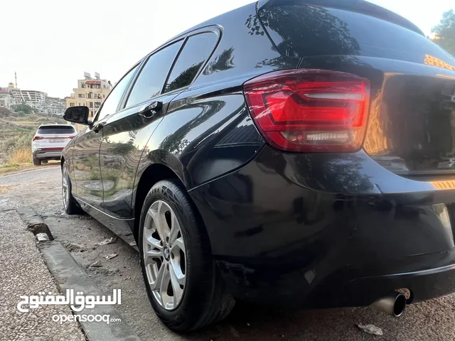 سيارة بي ام دبليو المانية من طراز BMW116i موديل 2016