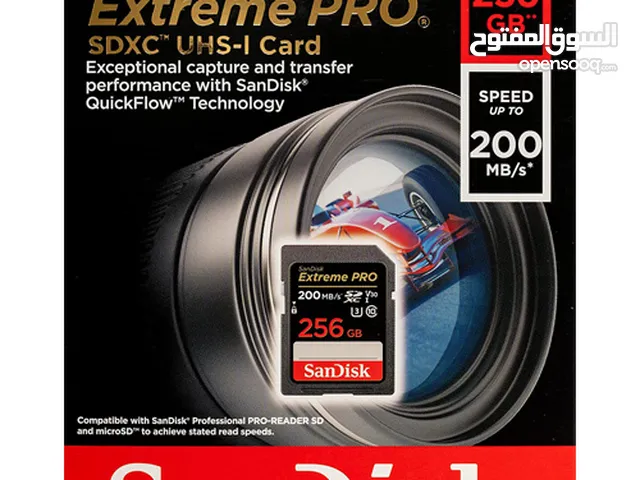 256GB SDXC SD Extreme Pro Memory Card