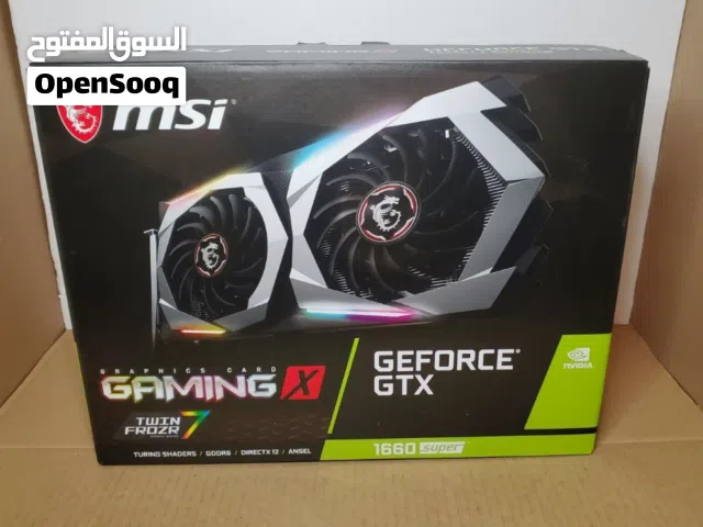 MSI GeForce GTX 1660 Super Gaming X