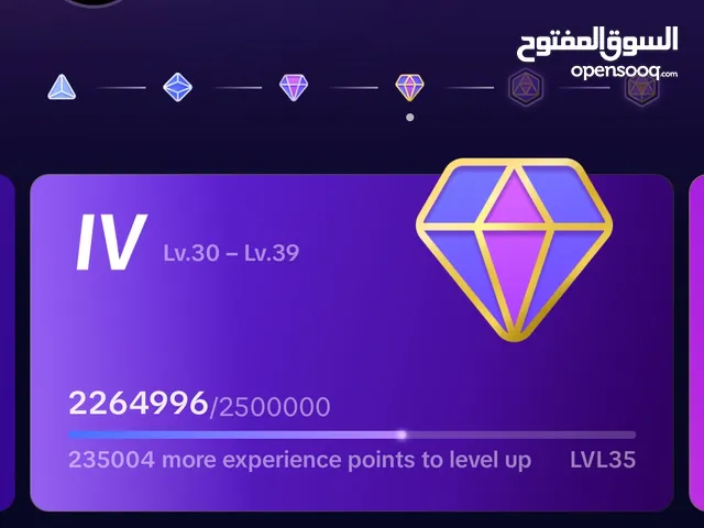 TikTok account for sale level 34 للبيع حساب تبكتوك لفل 34