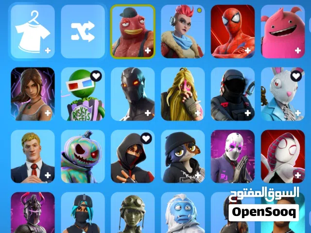 حساب ايكونك فورت نايت
