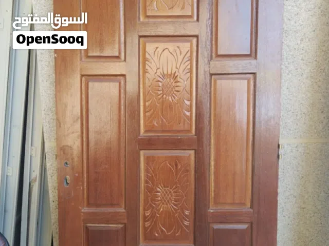 ابواب خشب شبه جديد