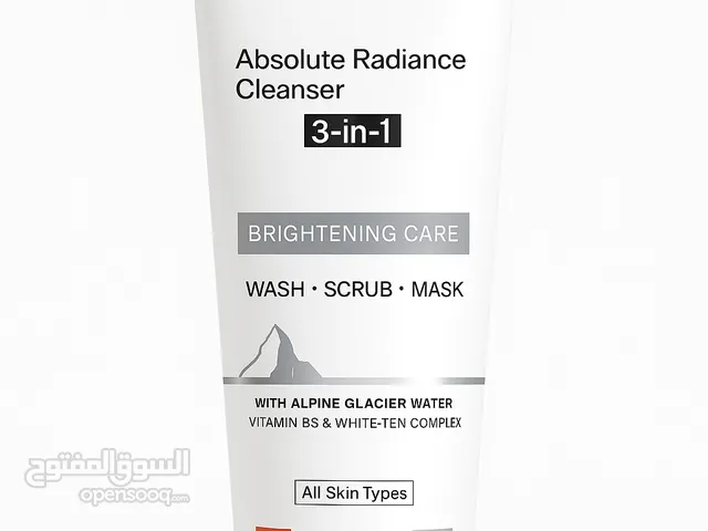 Swiss Image 3-in-1 Absolute Radiance Cleanser – Face Wash, Scrub & Mask (100ml) Brightening Care