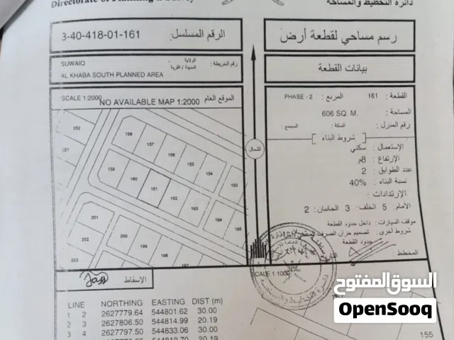 Residential Land for Sale in Al Batinah Suwaiq