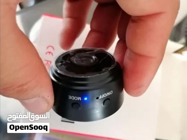 كاميرا مراقبة صغيرة  تصوير واضح  صوت + صورة تصوير ليلي تدعم كرت ذاكرة  بطارية مدمجة