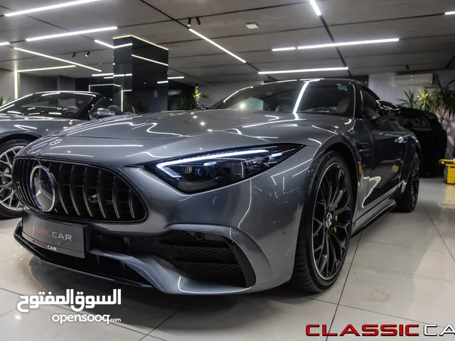 Mercedes Sl43 Amg 2022 Mild hybrid 4matic   السيارة وارد المانيا