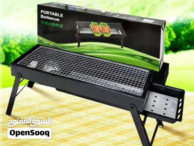 شواية فحم محمولة (Portable Barbecue Grill)،