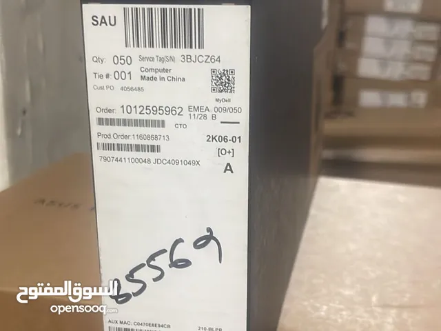 لاب توب جديد بالكرتونه