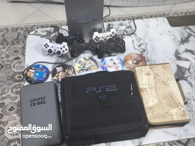 Sony PlayStation 2 PS2 Bundle – 108 ORIGINAL Games (GTA San Andreas, FIFA Street 2) – 5 Controllers