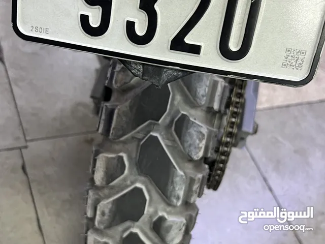 Motorcycle 4 digit plat