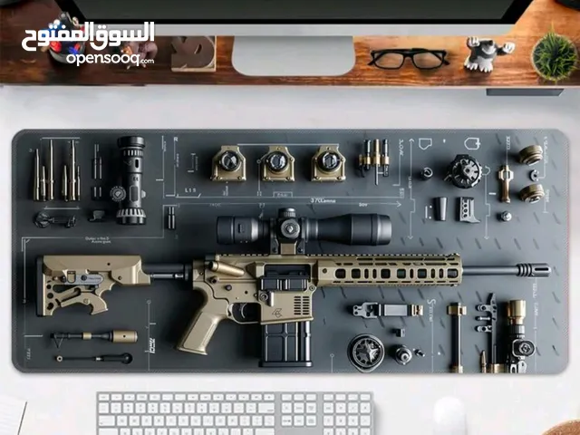 تخفيضات ماوس باد مانع للإنزلاق وكبير جدًا. شاهد الوصف: