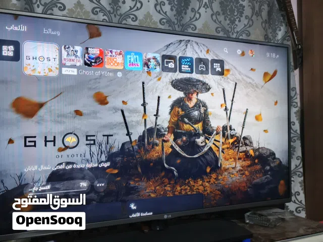 شاشه LG كوري أصلي قياس 47 بوصه  بدون نت