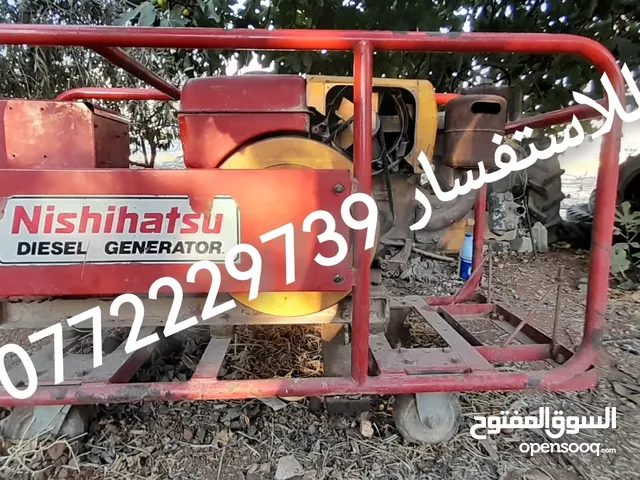 مولد كهربائي ياباني أصلي ديزل 6 كيلو يعطي فاز و 3 فاز