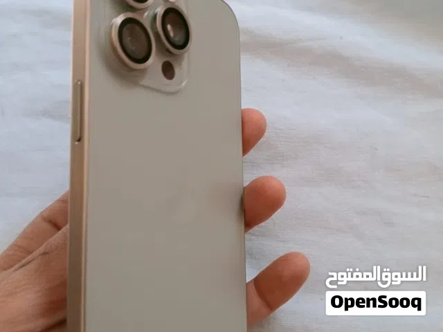 آيفون 15بروماكس 512جي بي مع كرتون