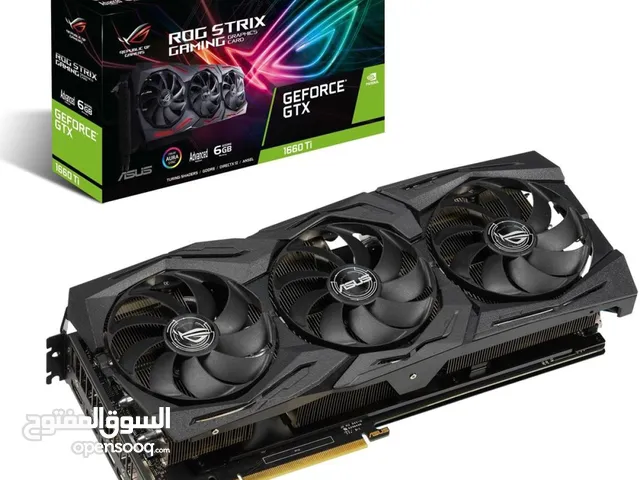 Gtx 1660 ti Rog Strix Asus