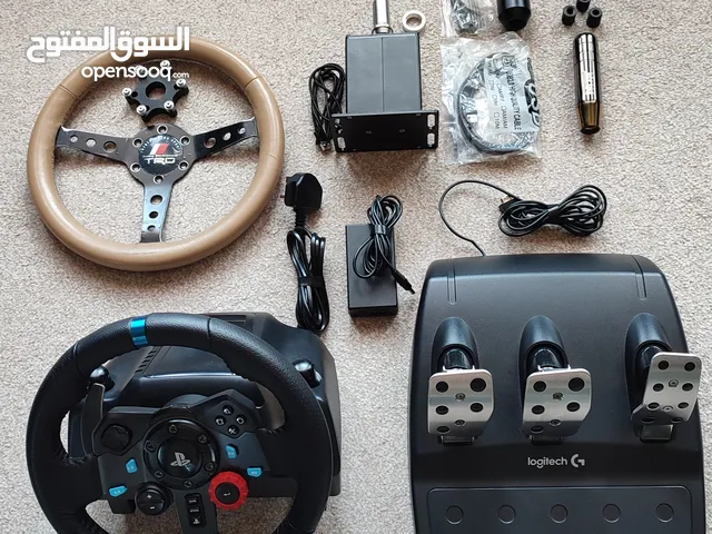 ستيرنج لوجيتيك G29 + جير احترافي الأول من نوعه بالأردن + فل بكج بسعر حرررق