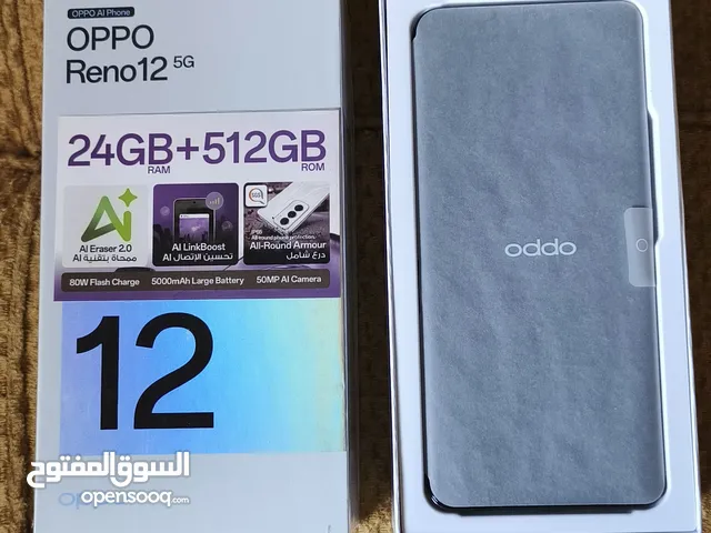 OPPO RENO 12 بحالة الجدبد