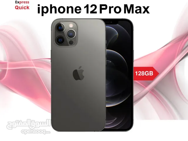 IPHONE 12 PRO MAX ( 128GB ) USED /// ايفون 12 برو ماكسذاكره 128 جيجا مستعمل بحاله الجديد