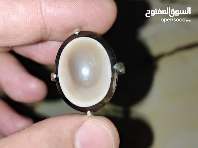 خاتم جزع بقراني يماني ملكي فاخر صياغته يدويه ثقيله جدا خاتم جزع بقراني يماني خاتم جزع ملكي خاتم جزع