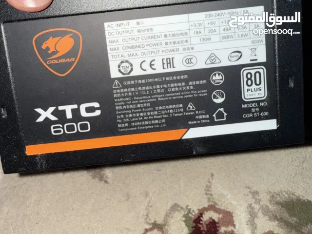 COUGAR XTC 600 power supply