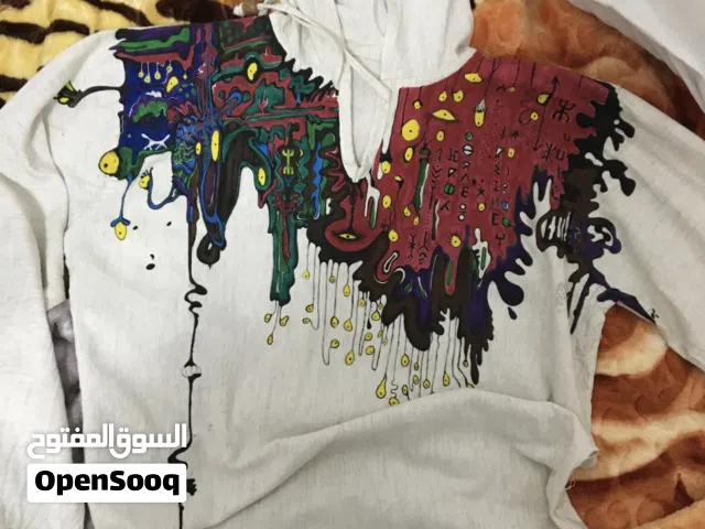 Yellow Eye Art Fabric- Amazighan Routes - One of kind