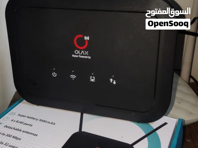 راوتر هواوي b618 + راوتر Olax AX8 Pro