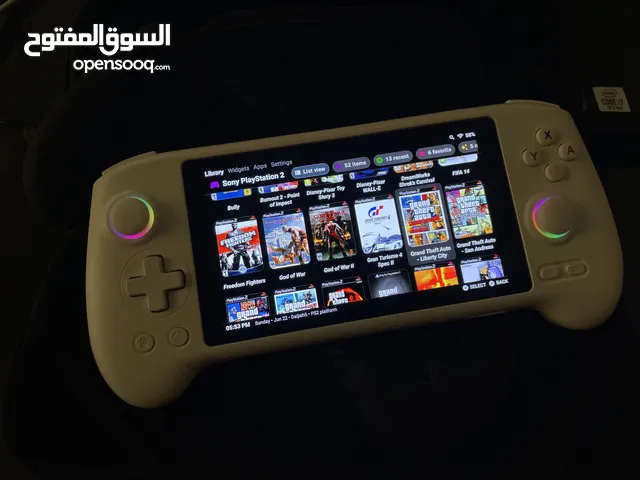 جهاز rg557 + مكتبة العاب حيل فخمه و متنوعه جاهزه معاه جميع اكسسواراته جهاز العاب محمول متنقل
