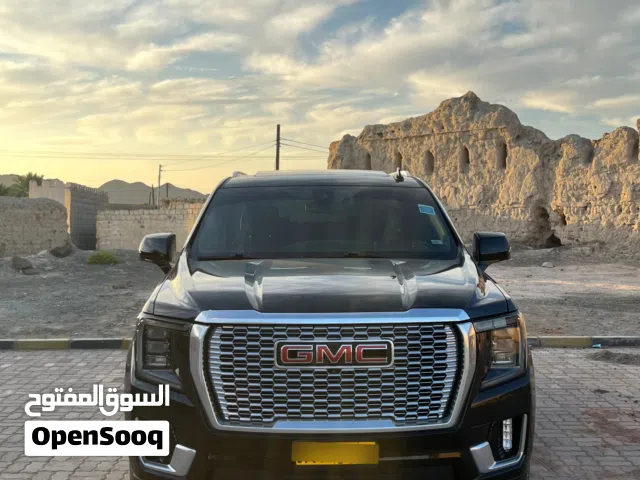 جي إم سي يوكن 2021 ديمنالي أسود بمواصفات أمريكية مع تأمين شامل