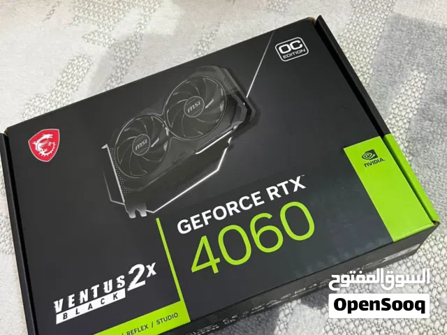 MSI GeForce RTX 4060 Ventus 2X Black 8G OC