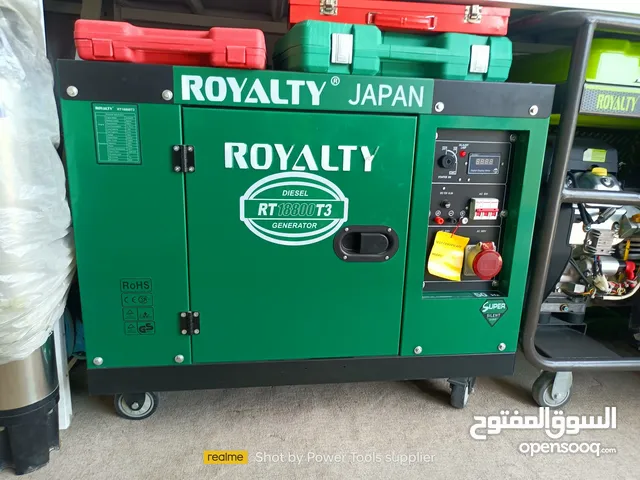 Royalty Japan 9.5 kVA silent generator Diesel engine