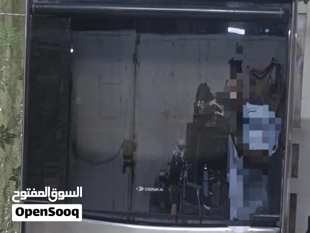 للبيع: طباخ غاز DENKA مستعمل بحالة جيدة 4 عيون غاز فرن يعمل (حسب الحالة عندك) ستانلس ستيل الزجاج