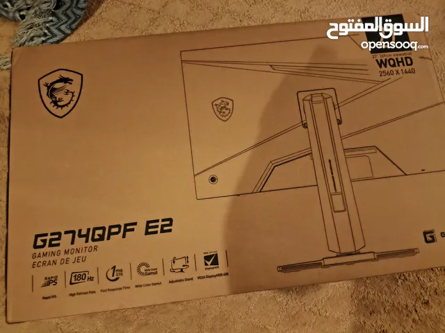 شاشة كيمنك MSI مستعمل سبوع وصل موجود ضمان سنة