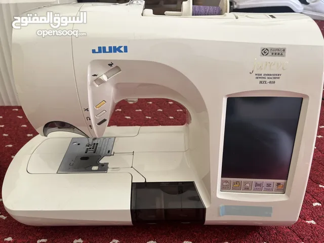 ماكينة خياطة وتطريز نوع Juki HZL-010 إلكترونية يابانية للإستخدام المنزلي