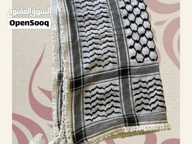 كوفية فلصطينية تهديب يدوي اميري