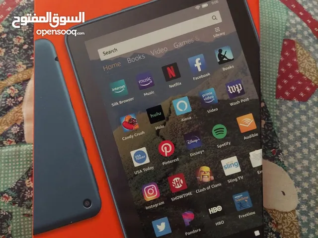 جهاز لوحي tablet Fire HD 8 ، شاشة 8 بوصة عالية الدقة ، 32 جيجابايت