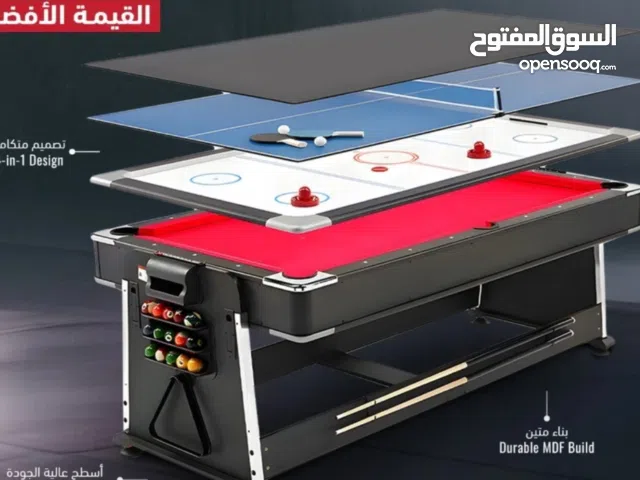 طاولة بليارد 3 في 1