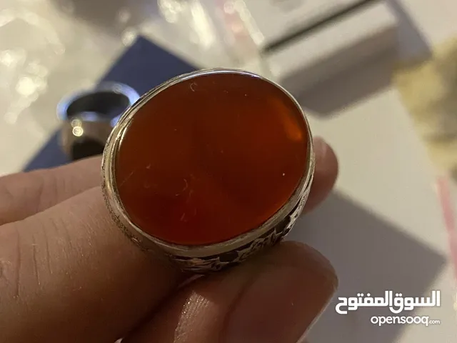خاتم عيقي يمامي فضه ايراني