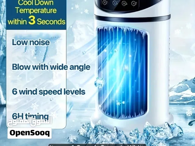 مروحة مكتب USB 6 سرعات جديدة تبريد ممتاز مع اضاءة و و 2 ice pack