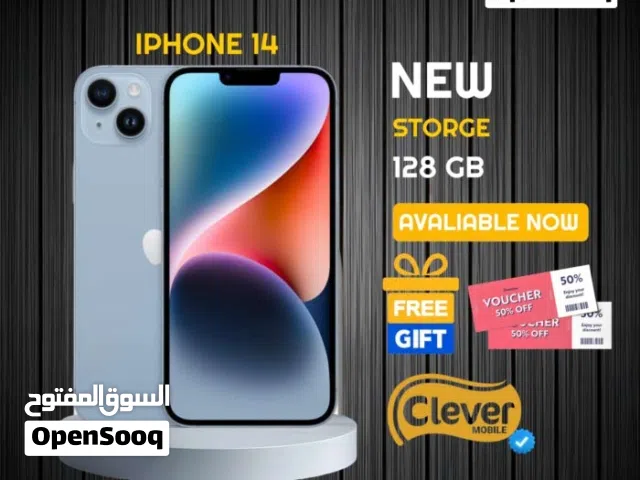 Apple iPhone 14 128 GB in Amman
