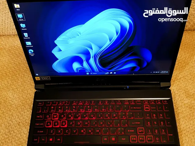 High Gaming Laptop Acer Nitro 5- Intel Core I7- Ram 16- SSD 512- Nvidia GTX 4GB-  أيسر نيترو 5 العاب