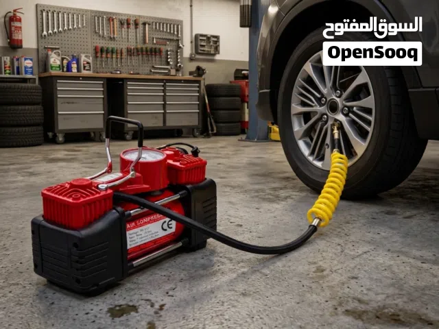 كمبريسر هواء محمول Bihart للسيارة 12V – ضغط قوي حتى 150 PSI