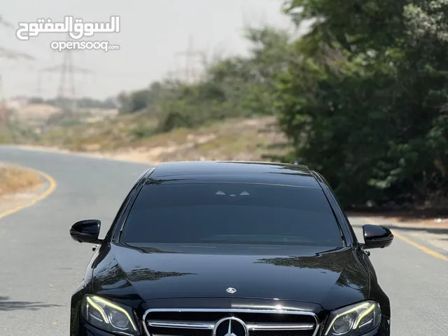 مرسيدس E300 موديل 2017 وارد أمريكي قمة في النظافة اعلى مواصفات بانوراما 5 كاميرات