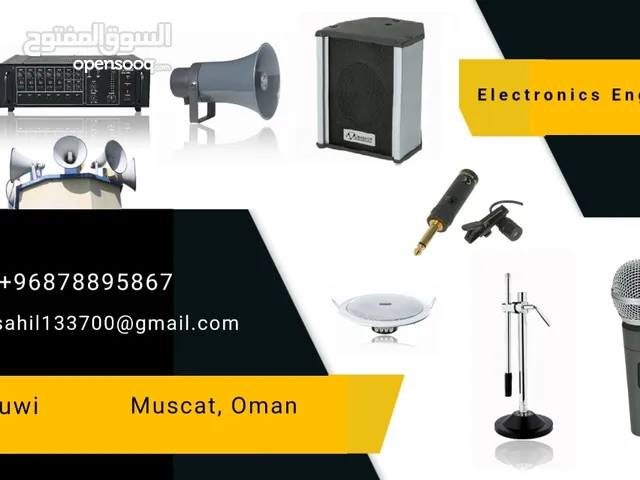 masjid Sound technician service