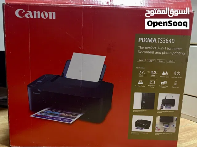 طابعة كانون شبه جديد