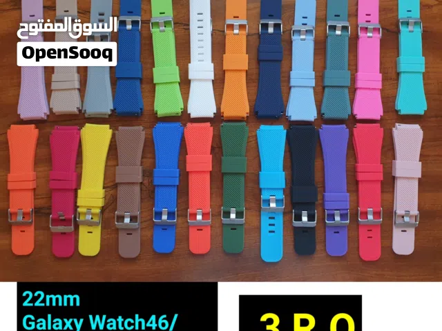 Samsung belt HuaweiGT1/2/3/4/5Watch Pro bands 46mm 22mm  سير احزمه حزام ساعه سامسونج هواوي قياس 22مم
